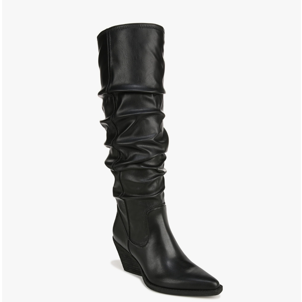 Zodiac Riau Slouch Pointed Toe Boots Size 8 Black BNIB